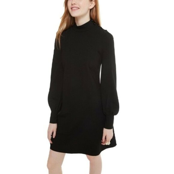 Kate Spade NewYork Black Mockneck Dress - Picture 1 of 8